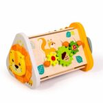 Дървена активна кутия с ксилофон Jungle, Classic World