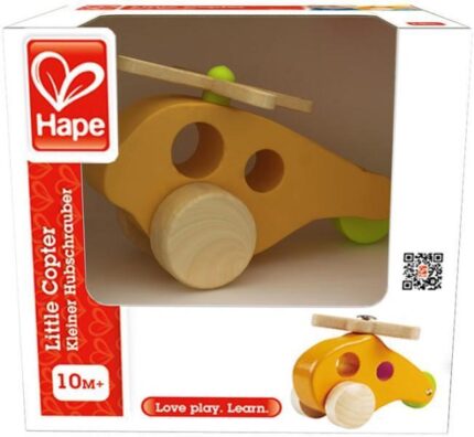 Дървена играчка Въртолет, Hape