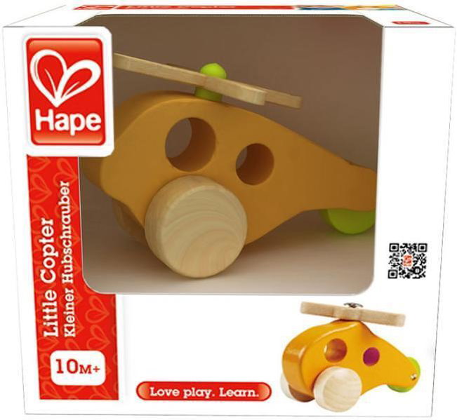 Дървена играчка - Въртолет Дървена играчка Въртолет, Hape