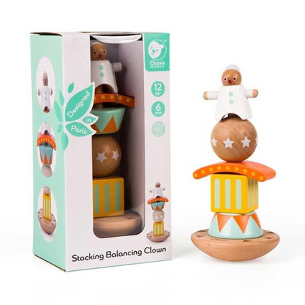 Дървена игра Веселият клоун, Classic World