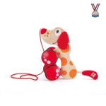 Дървена Играчка за Дърпане Куче, Hape - Image 4