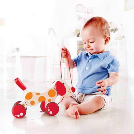 Дървена Играчка за Дърпане Куче, Hape