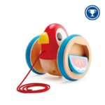 Дървена играчка за дърпане пиленце, Hape