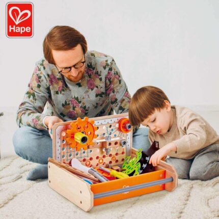 Дървена кутия с инструменти 32 части, Hape