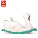 Дървена люлка за бебе 2 в 1 Лебед, Hape - Image 4