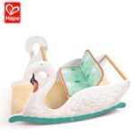 Дървена люлка за бебе 2 в 1 Лебед, Hape - Image 9