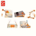 Дървена работна маса Млад изобретател 79 части, Hape - Image 5