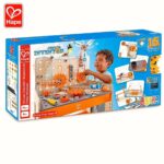 Дървена работна маса Млад изобретател 79 части, Hape - Image 14