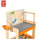 Дървена работна маса Млад изобретател 79 части, Hape - Image 7