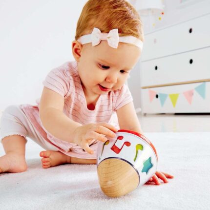 Дървена въртяща музикална кутия, Hape