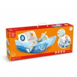 Дървена лодка с реалистични звуци, Hape - Image 5