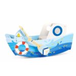 Дървена лодка с реалистични звуци, Hape - Image 2