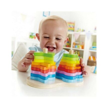 Дървени форми за подреждане 19 броя, Hape