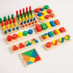 Дървени Монтесори Играчки 9 в 1 - Игри за умни деца - Image 17
