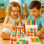 Дървени Монтесори Играчки 9 в 1 - Игри за умни деца - Image 7