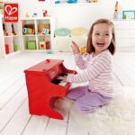 Дървено пиано червено, Hape - Image 3