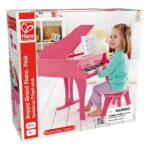 Дървено пиано розово, Hape - Image 4