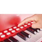 Дървено светлинно пиано и стол червено, Hape - Image 5