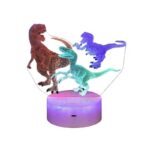 3D LED лампа Динозавър 18 см, Robetoy