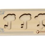 Дървена игра Цветните ключове от замъка, Classic World - Image 3