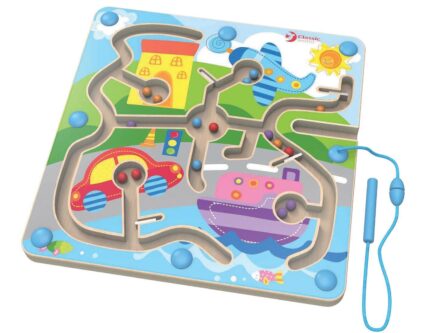 Дървена игра с магнити Трафик, Classic World