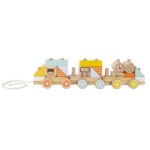 Дървена играчка за дърпане Влакче, Classic World