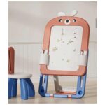 Детска дъска за рисуване 3 в 1 синьо червено зайче, Feelkids - Image 4