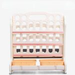Детска етажерка за играчки и книги жълта, Feelkids - Image 6