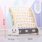 Детска етажерка за играчки и книги жълта, Feelkids - Image 7