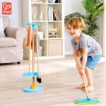 Детски комплект за почистване с кофа, 6 части, Hape - Image 4