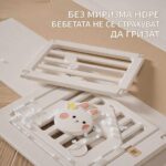 Детска къща за игра 5 в 1 с ограда люлка и пързалка, Feelkids - Image 7