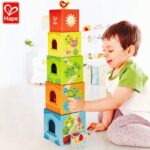 Детска кула с животни 9 части, Hape