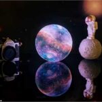 Детска Нощна Лампа 3D Луна - Image 7
