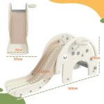 Детска пързалка 3 в 1 Слонче кафява, Feelkids - Image 9