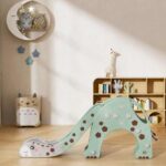 Детска пързалка Жираф 170 см зелена, Feelkids - Image 6