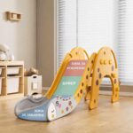Детска пързалка Жираф 170 см жълто оранжева, Feelkids - Image 6