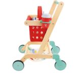 Пазарска количка и кошница 2 в 1, Hape - Image 4