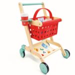 Пазарска количка и кошница 2 в 1, Hape - Image 3
