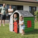 Детска пластмасова къщичка за игра на двора Magic Playhouse, Restrpro - Image 4