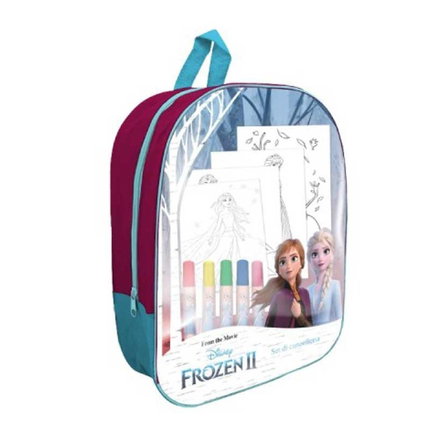 Раничка Frozen за оцветяване, 12 части, MC Toys
