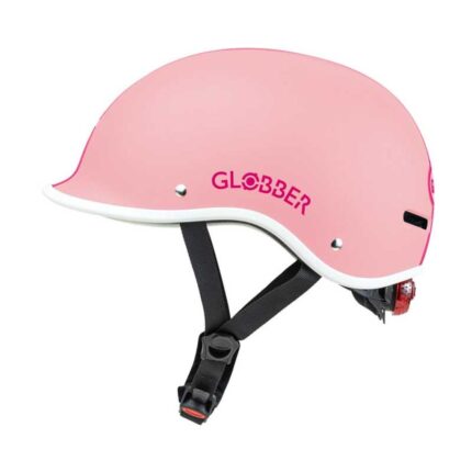 Светеща каска Master XS S розова, Globber