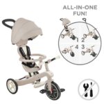 Триколка Explorer Trike Ecologic кокос, Globber - Image 3