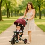 Триколка Explorer Trike Foldable бордо, Globber