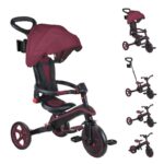 Триколка Explorer Trike Foldable бордо, Globber - Image 4