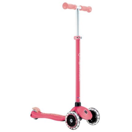 Тротинетка Primo Plus Glow Lights корал, Globber