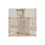 Детска къща за игра 5 в 1 с ограда люлка и пързалка, Feelkids - Image 11
