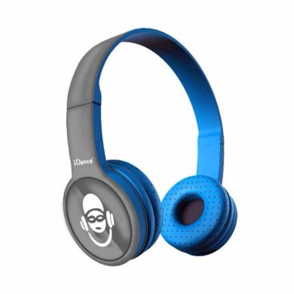 Детски Bluetooth слушалки сини, iDance