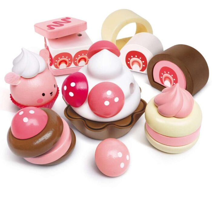 detski-darven-komplekt-hape-agodov-desert-7-casti-image_65df516a4f5e1 Дървен комплект Ягодов десерт 7 части, Hape