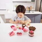 Дървен комплект Ягодов десерт 7 части, Hape - Image 4