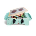 Детско дървено Барбекю скара и звуци, 24 части, Hape - Image 2